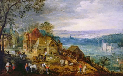 Landschapsscène